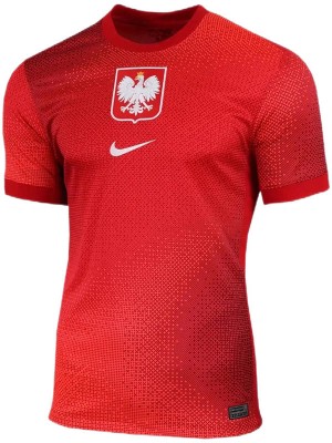 Poland away jersey soccer uniform men's second sportswear football kit top shirt 2024-2025